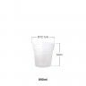 Vaso Plástico Luxe 890Ml Ø12.1X12cm Vaso Plástico Luxe 890Ml Ø12.1X12cm