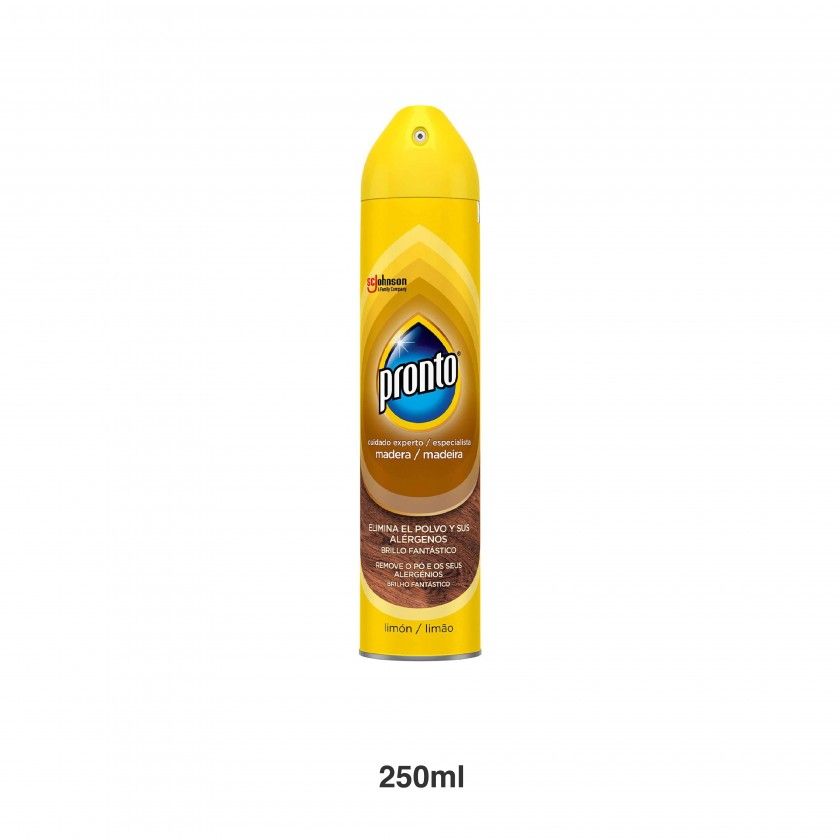 Limpa móveis Pronto Limão 250ml Limpa móveis Pronto Limão 250ml