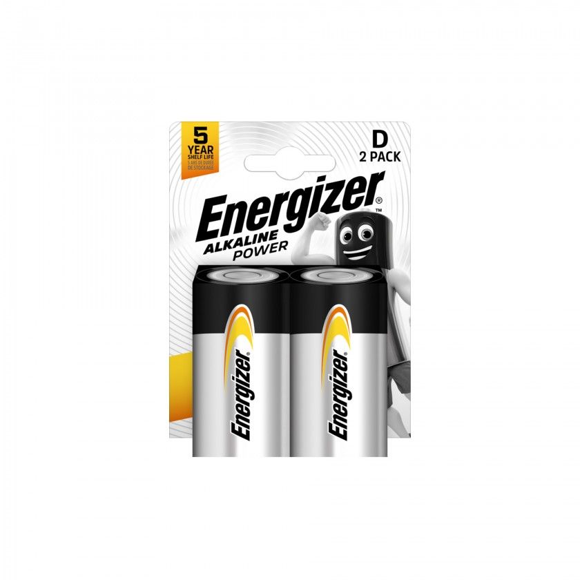 Energizer Pilha LR20 D Pack 2 Energizer Pilha LR20 D Pack 2