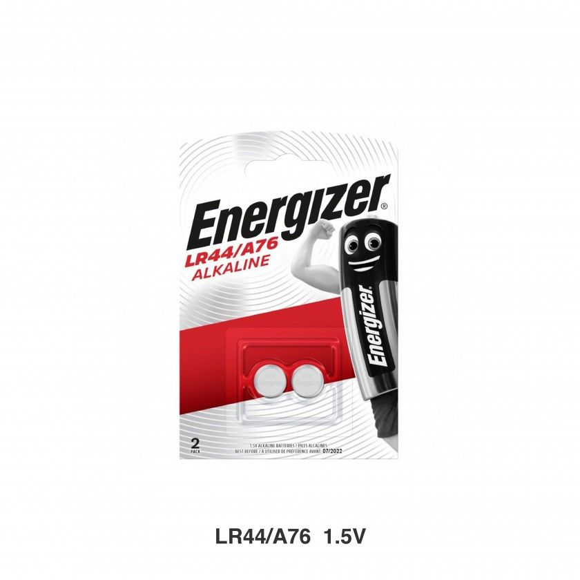 Energizer Pilha Alcalina Litio LR44/A76 Pack 2