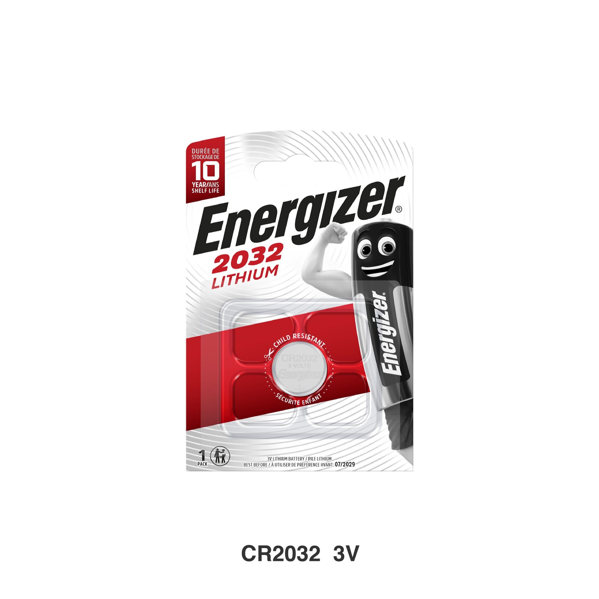Energizer Pilha Alcalina Litio CR2032 Pack 1