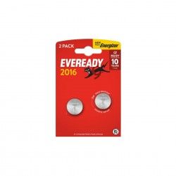 Energizer Eveready Pilha Litio CR2016 Pack 2