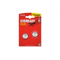 Energizer Eveready Pilha Litio CR2025 Pack 2
