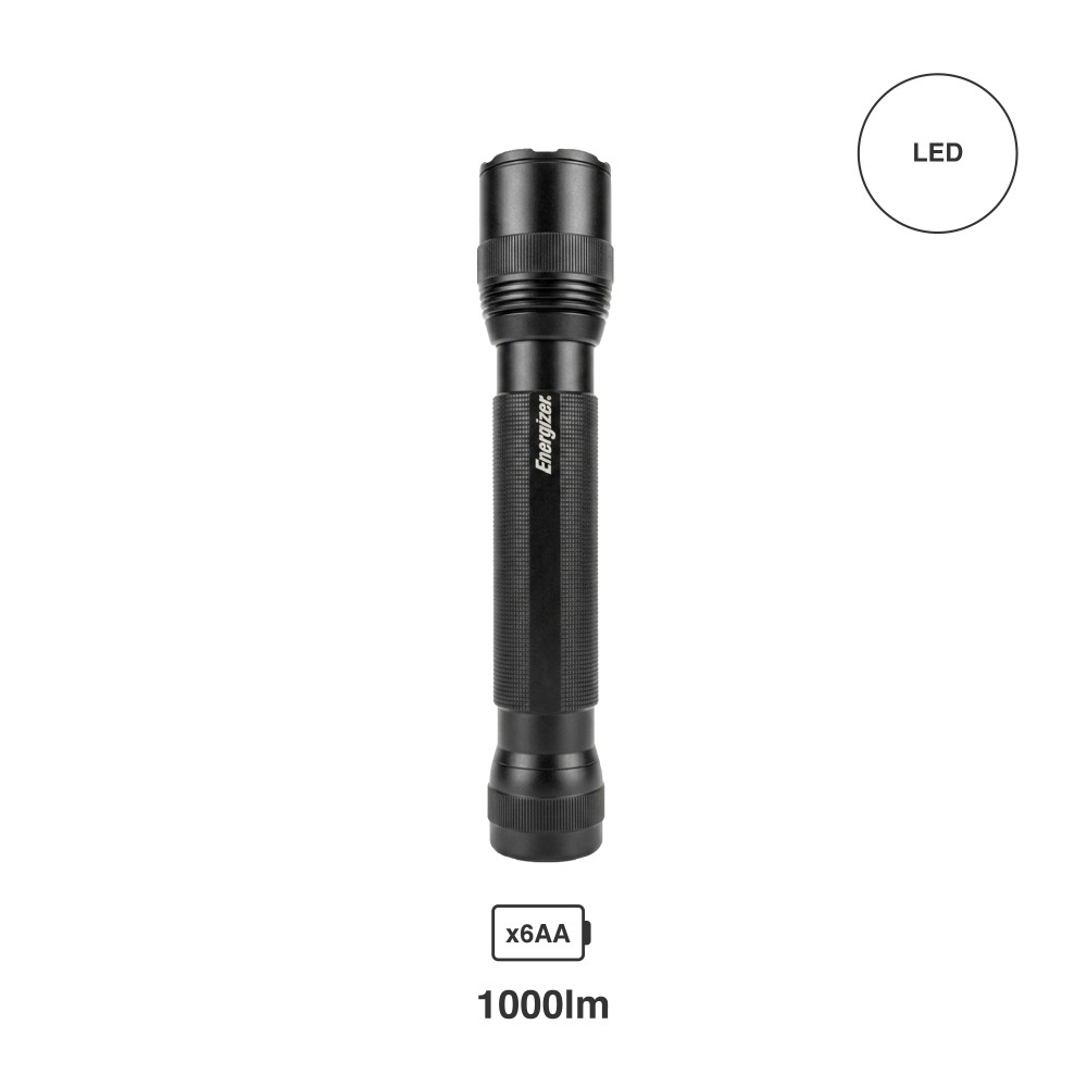 Energizer Lanterna Tactical Led 1000lm + 6AA