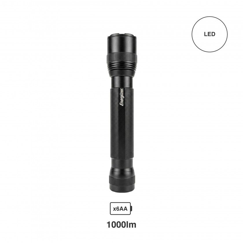 Energizer Lanterna Tactical Led 1000lm + 6AA Energizer Lanterna Tactical Led 1000lm + 6AA