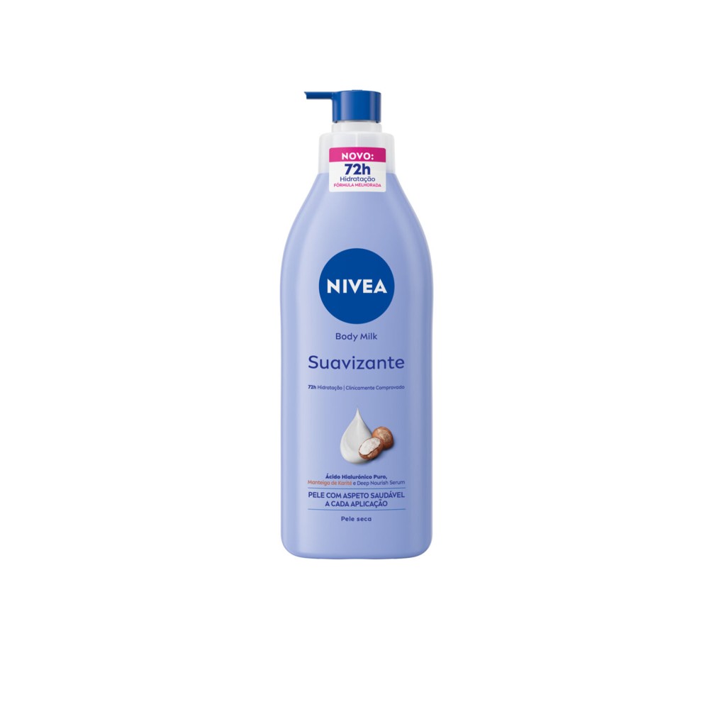 Milk Com Doseador Nivea Body Smoth 400ml