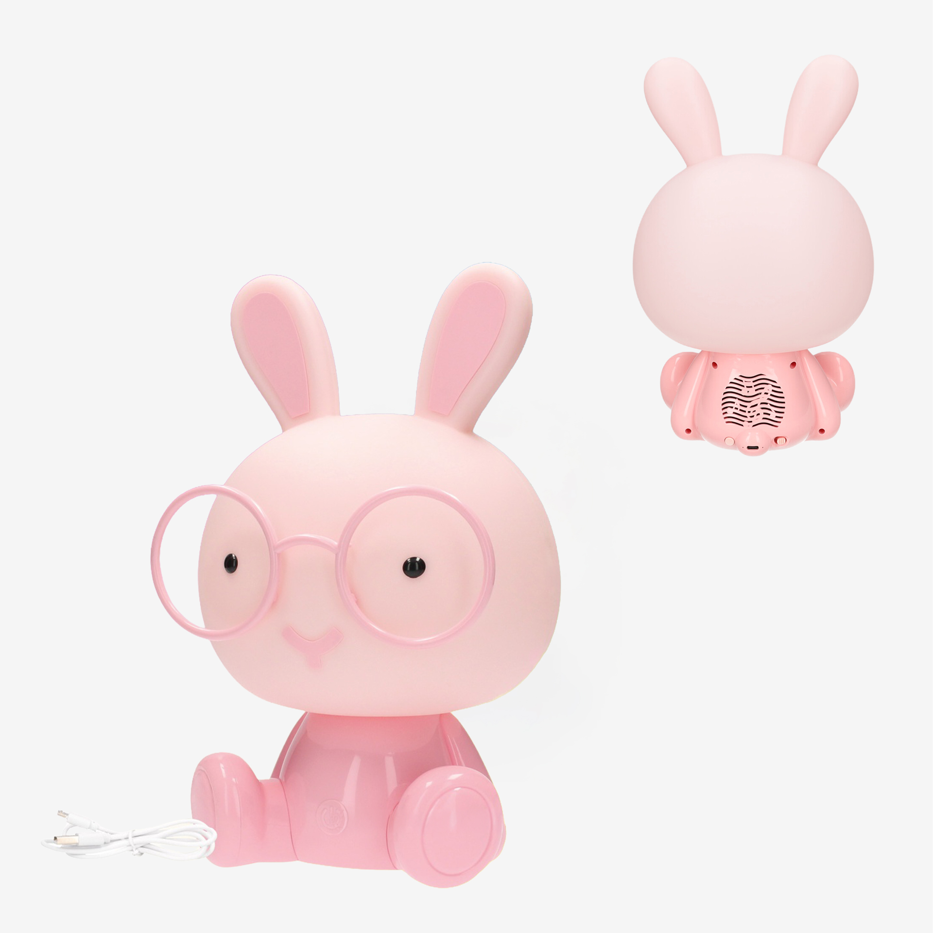 Luz Presença Coelho Rosa Led 5W