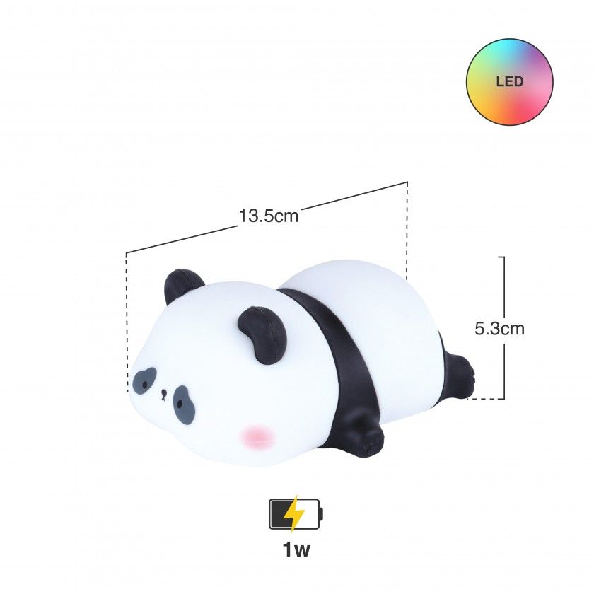Luz Presença Panda Led 1W Luz Presença Panda Led 1W
