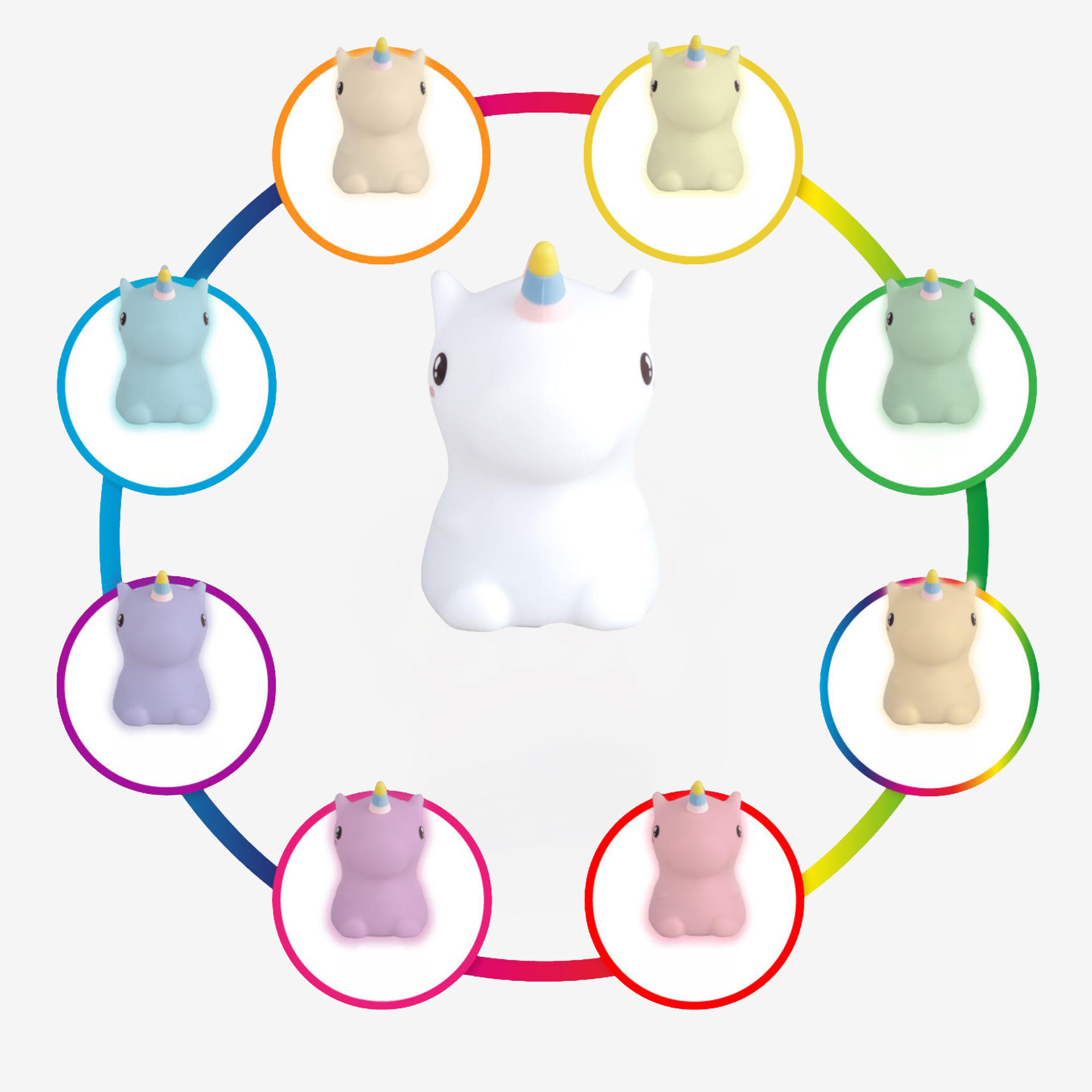 Luz Presença Unicornio Led 1W