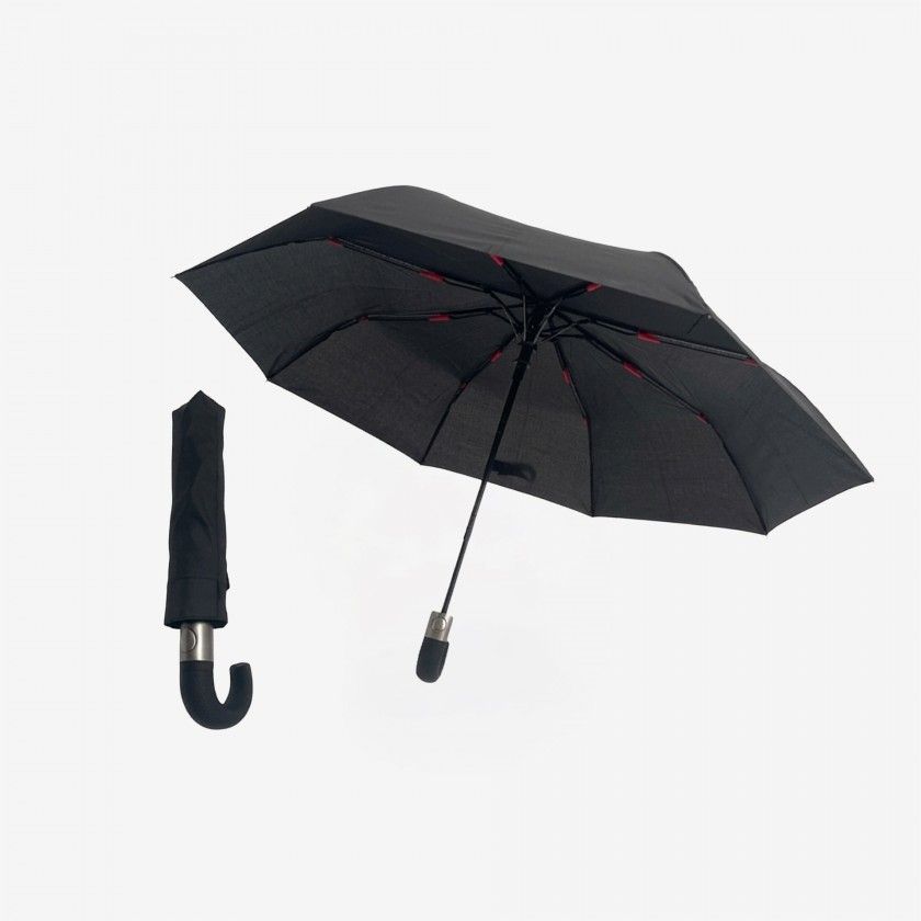 Guarda Chuva 8 Varetas Preto 112cm Guarda Chuva 8 Varetas Preto 112cm