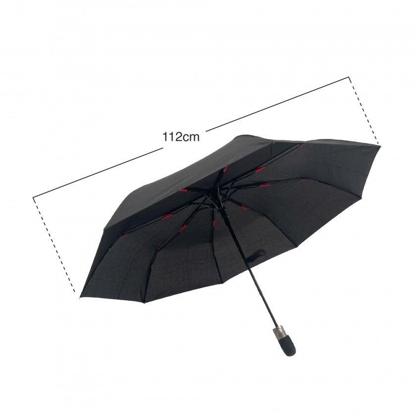 Guarda Chuva 8 Varetas Preto 112cm Guarda Chuva 8 Varetas Preto 112cm