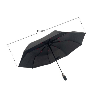 Guarda Chuva 8 Varetas Preto 112cm