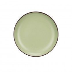 Prato Cerâmica Sobremesa Redondo Verde 20cm Pack 6 Prato Cerâmica Sobremesa Redondo Verde 20cm Pack 6