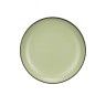 Prato Cerâmica Sobremesa Redondo Verde 20cm Pack 6 Prato Cerâmica Sobremesa Redondo Verde 20cm Pack 6
