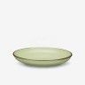 Prato Cerâmica Sobremesa Redondo Verde 20cm Pack 6 Prato Cerâmica Sobremesa Redondo Verde 20cm Pack 6