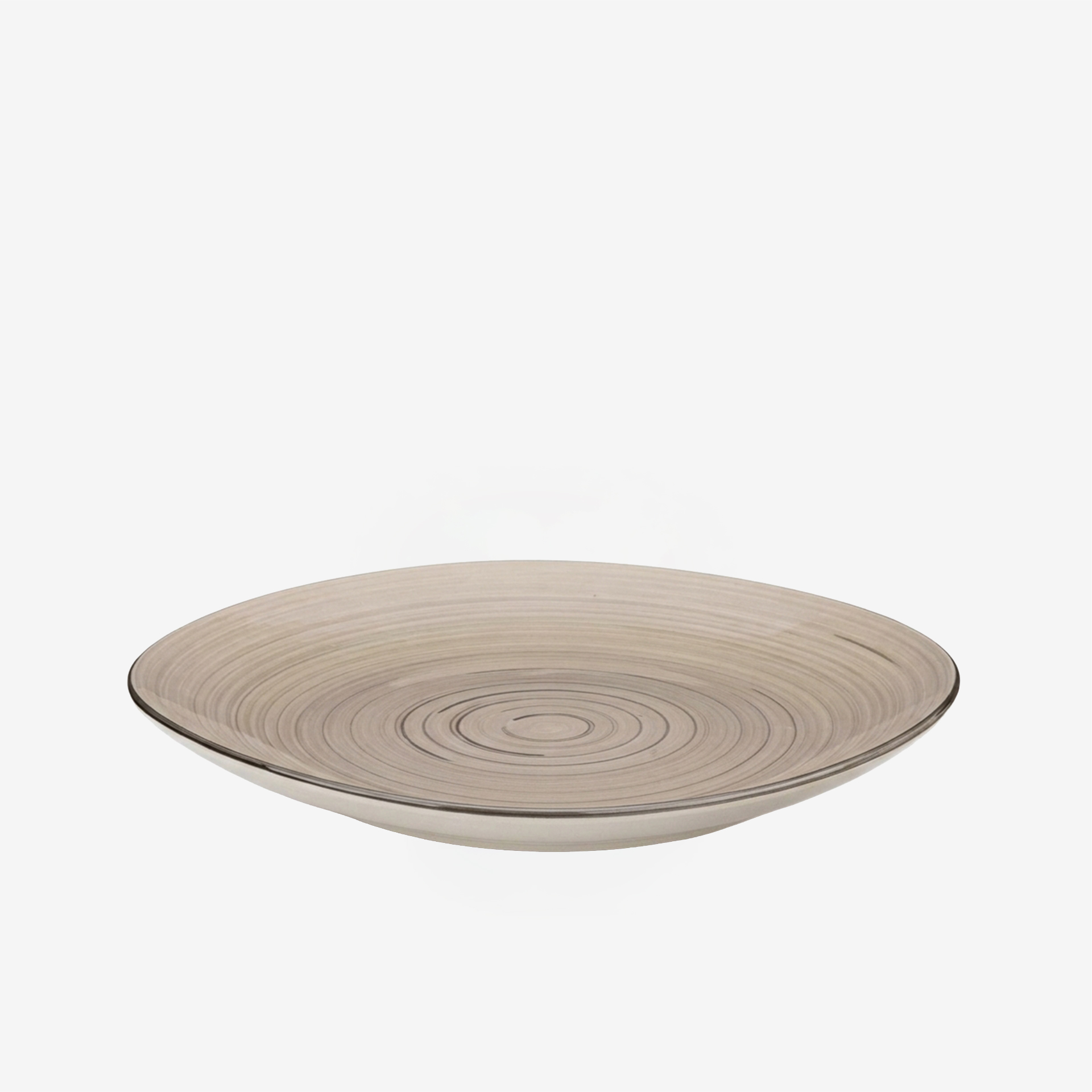 Prato Espiral Raso Redondo 27X3cm Pack 6