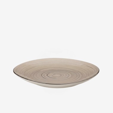Prato Espiral Raso Redondo 27X3cm Pack 6