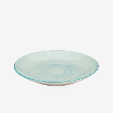 Prato Espiral Raso Redondo 27X3cm Pack 6