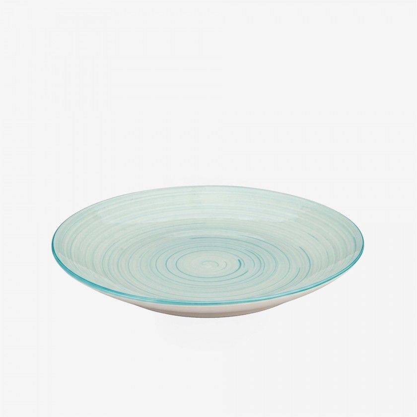 Prato Espiral Raso Redondo 27X3cm Pack 6 Prato Espiral Raso Redondo 27X3cm Pack 6