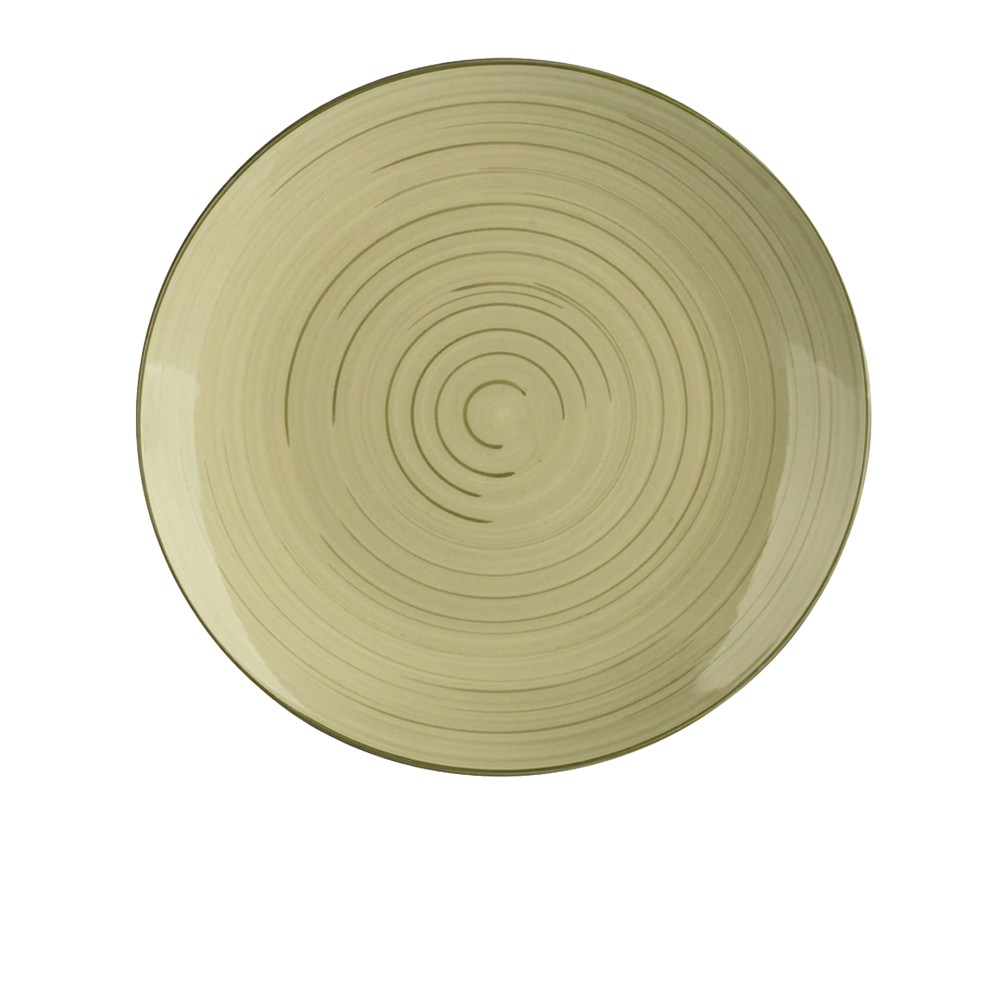 Prato Espiral Raso Redondo 27X3cm Pack 6
