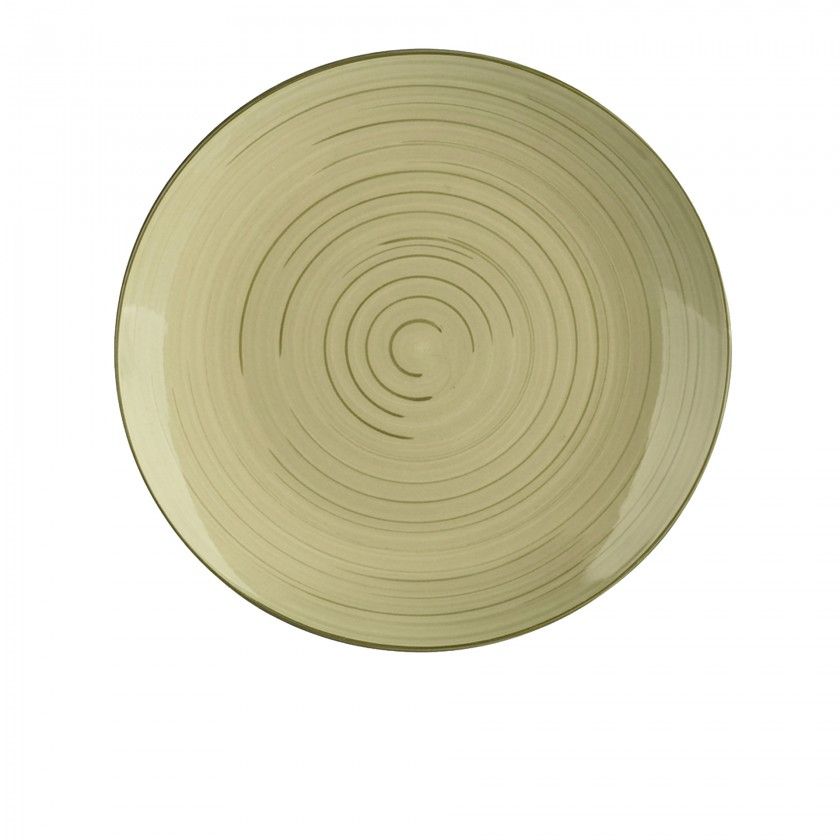 Prato Espiral Raso Redondo 27X3cm Pack 6 Prato Espiral Raso Redondo 27X3cm Pack 6