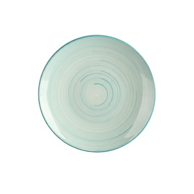Prato Espiral Sobremesa Redondo 19X2cm Pack 6