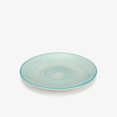 Prato Espiral Sobremesa Redondo 19X2cm Pack 6