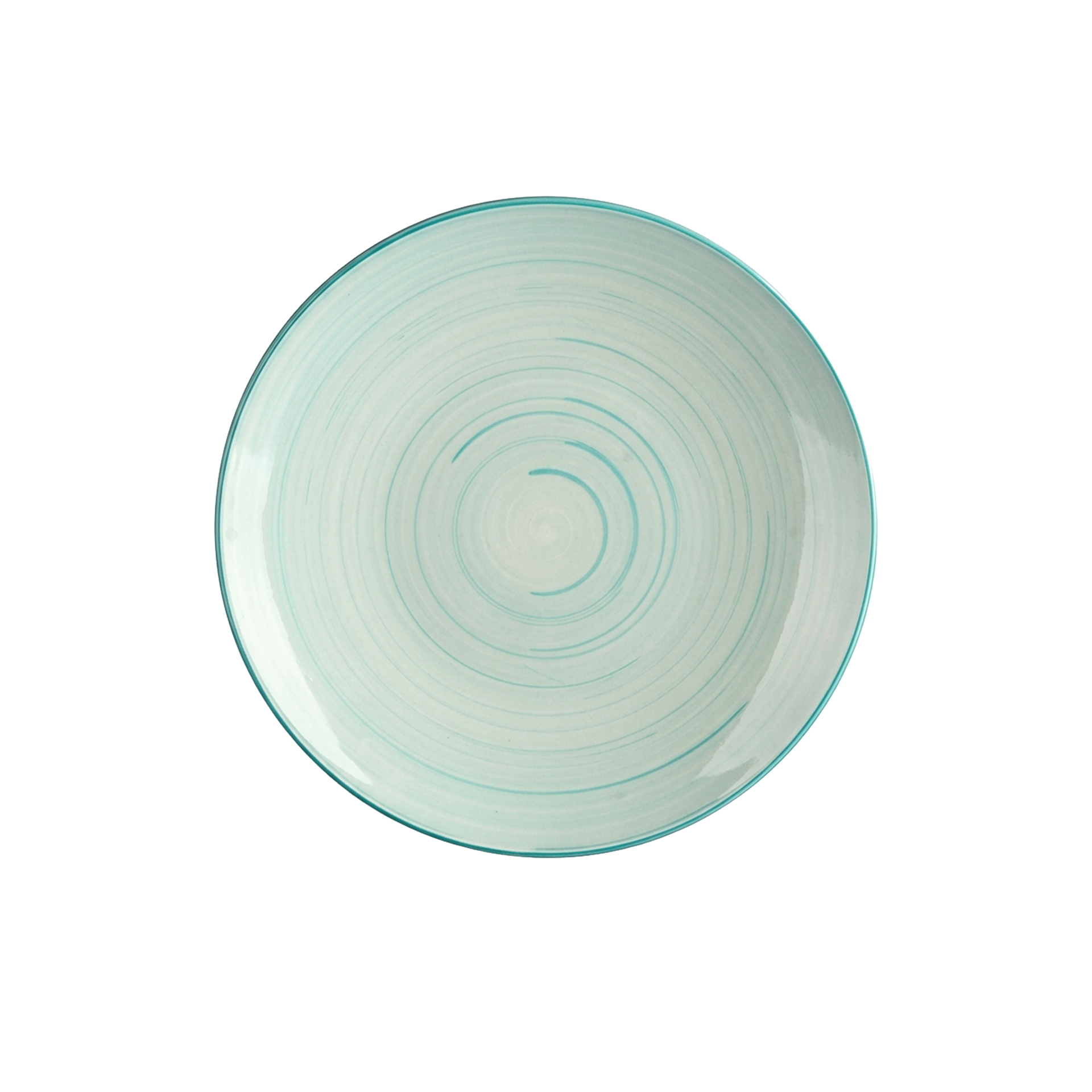 Prato Espiral Sobremesa Redondo 19X2cm Pack 6