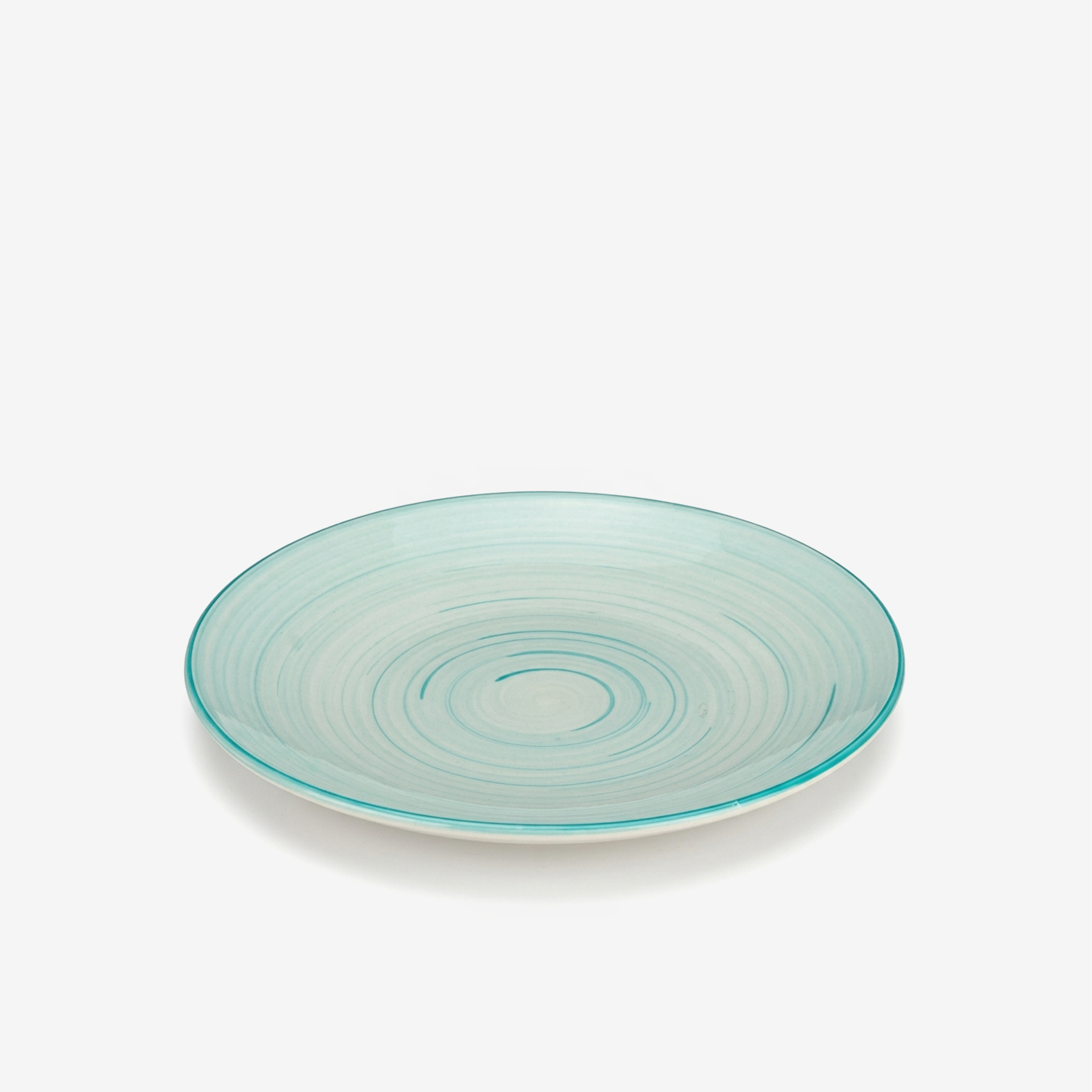 Prato Espiral Sobremesa Redondo 19X2cm Pack 6