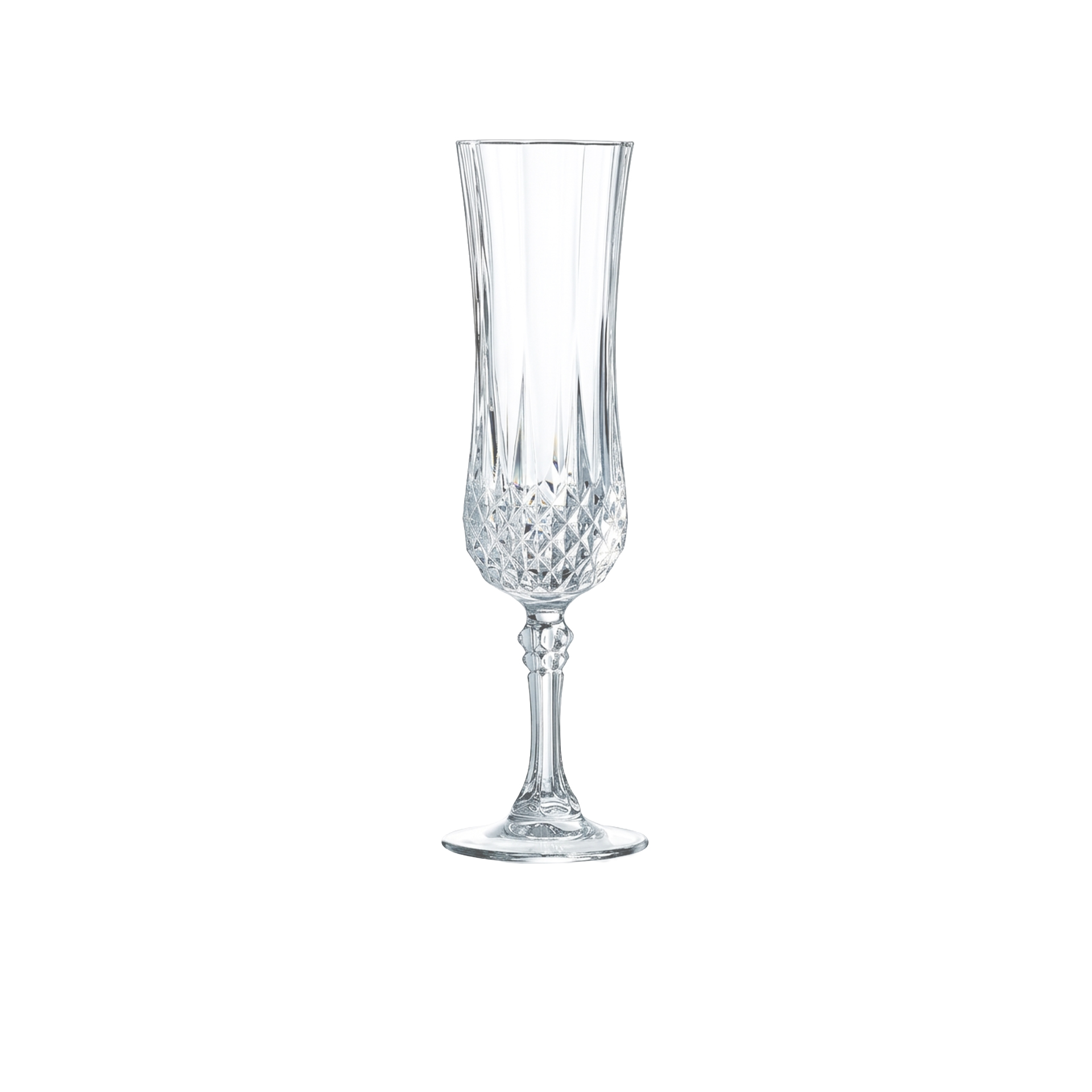 Copo com Pé Longchamp Flute 12cl Pack 6
