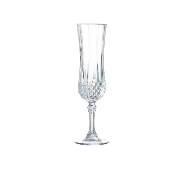 Copo com Pé Longchamp Flute 12cl Pack 6