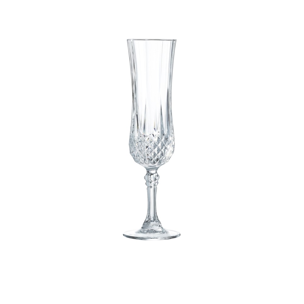 Copo com Pé Longchamp Flute 12cl Pack 6