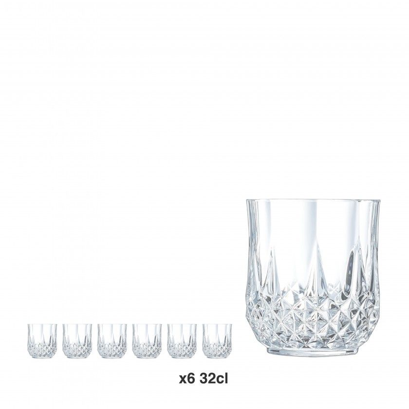 Copo Sem Pé Longchamp 32cl Pack 6 Copo Sem Pé Longchamp 32cl Pack 6