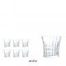 Copo sem Pé Lady Diamond 27cl Pack 6 Copo sem Pé Lady Diamond 27cl Pack 6