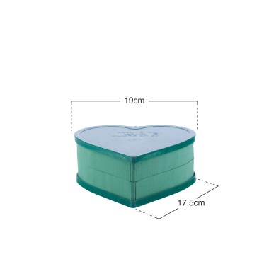 Pack 2 Esponja Cora��o Fechado 19X17.5cm