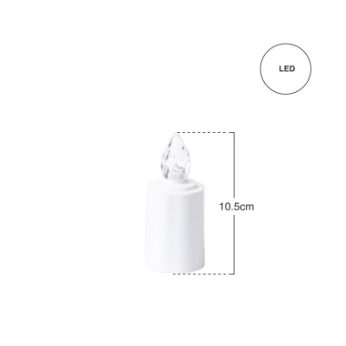 Cirio Eletrico Mini 10.5cm