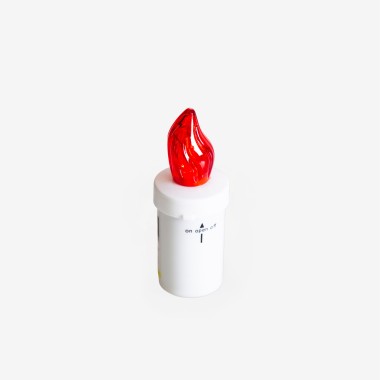 Círio Elétrico Led Minor Vermelho