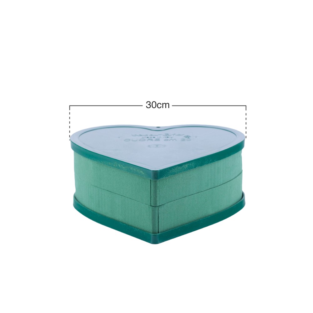 Pack 2 Coraçao Fechado 30cm