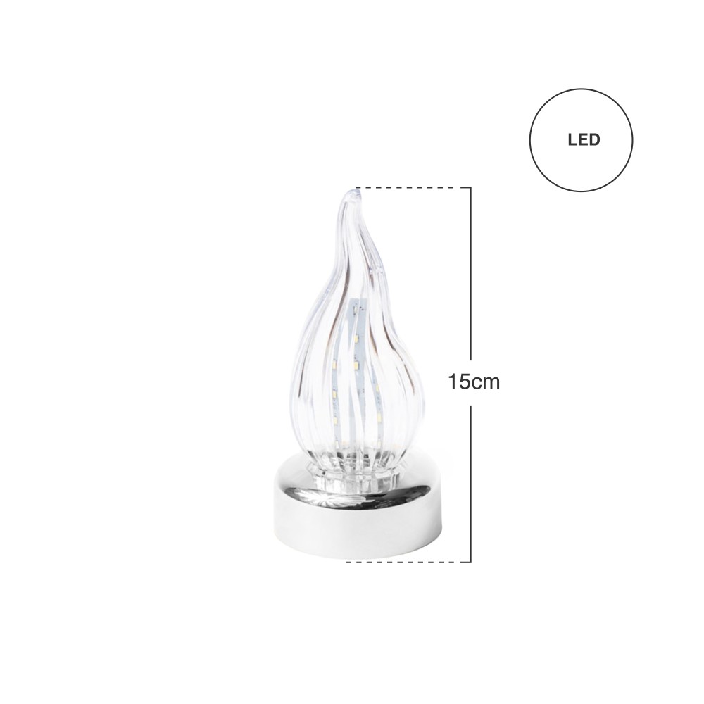Cirio Eletrico Led Pieta 15cm