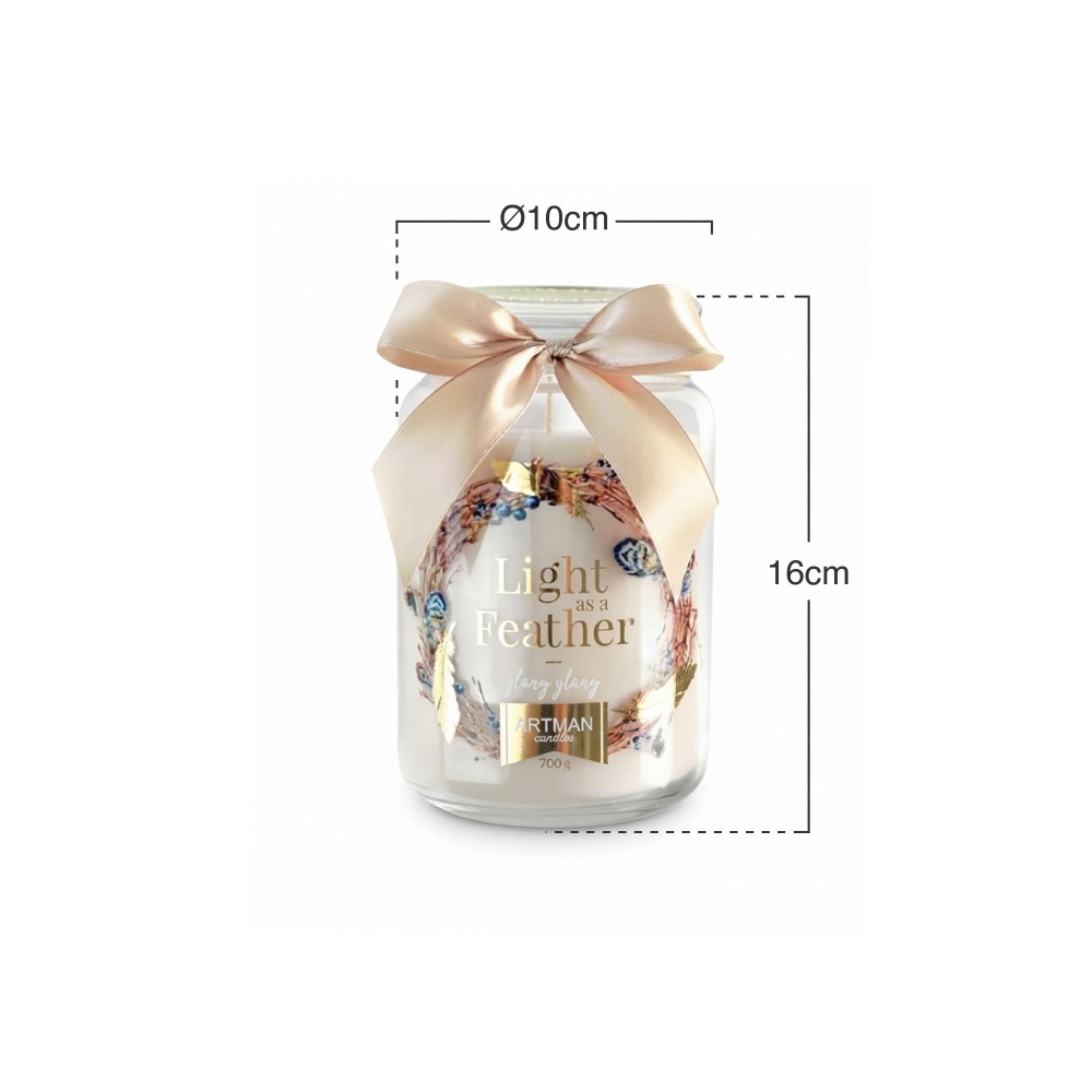 Vela Perfumada Frasco 10X16cm