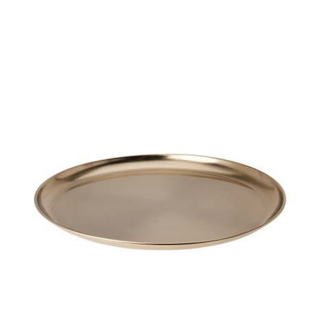 Bandeja Decorativa Redondo Dourado 39cm - Image product