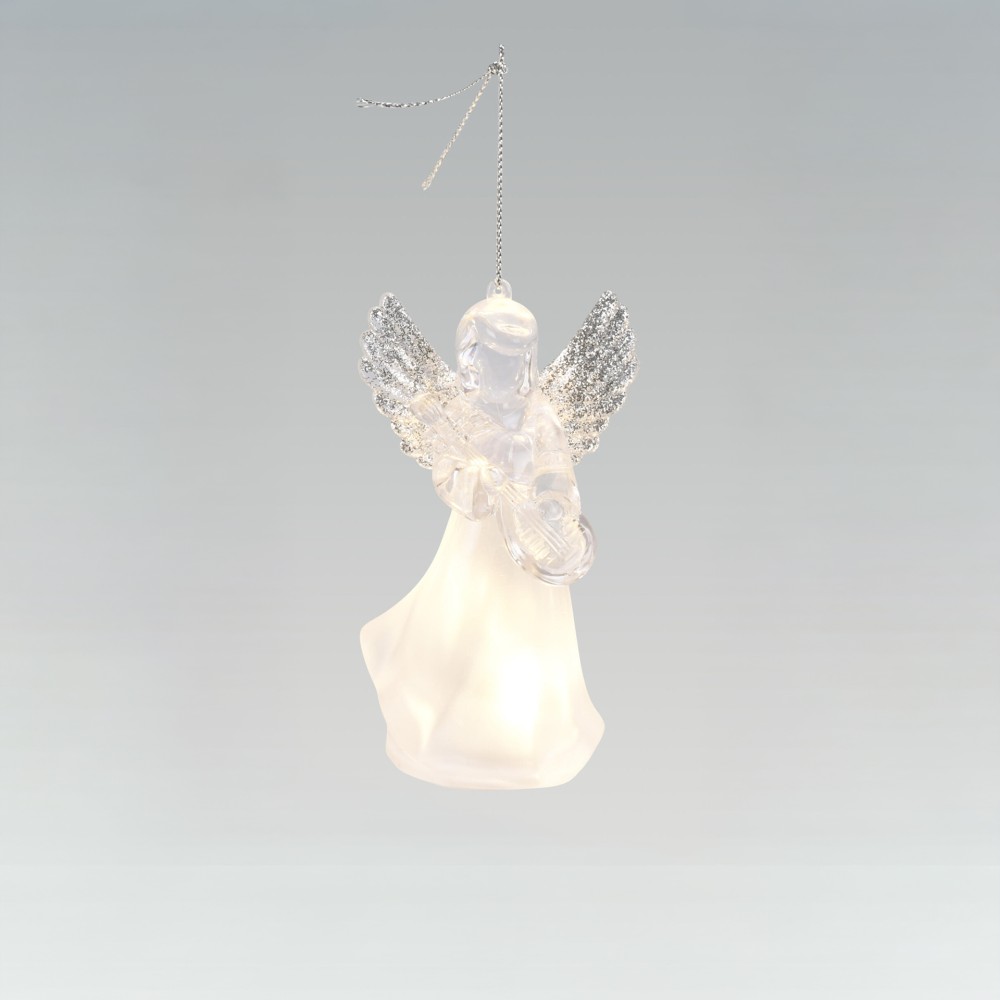 Decoração Natal Anjo Led 11cm