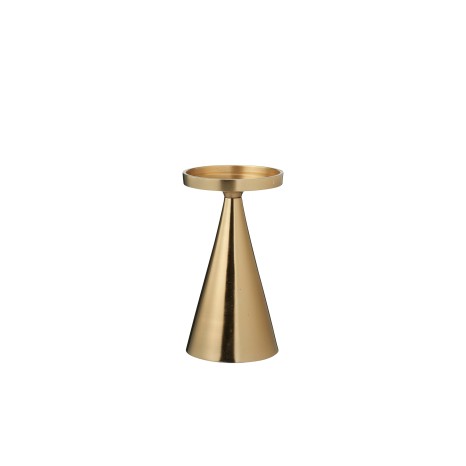 Castiçal Dourado 17cm - Image product