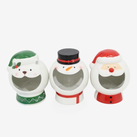 Frasco Hermético Boneco Natal Sortido 20cm - Image product