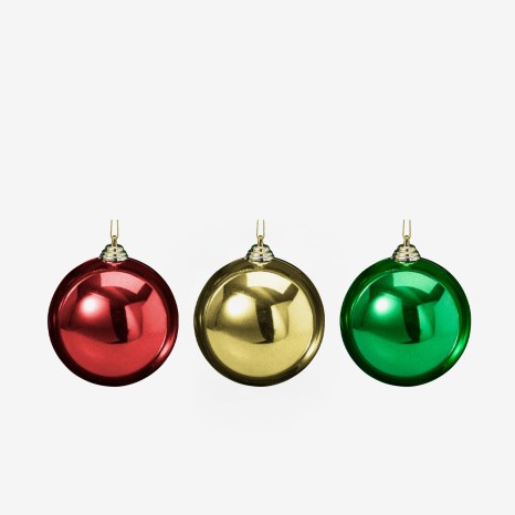 Bola Natal Tradicional Sortido �12cm - Image product
