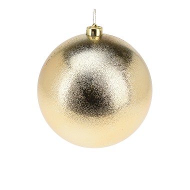 Bola Natal Dourado Sortido Ø18cm