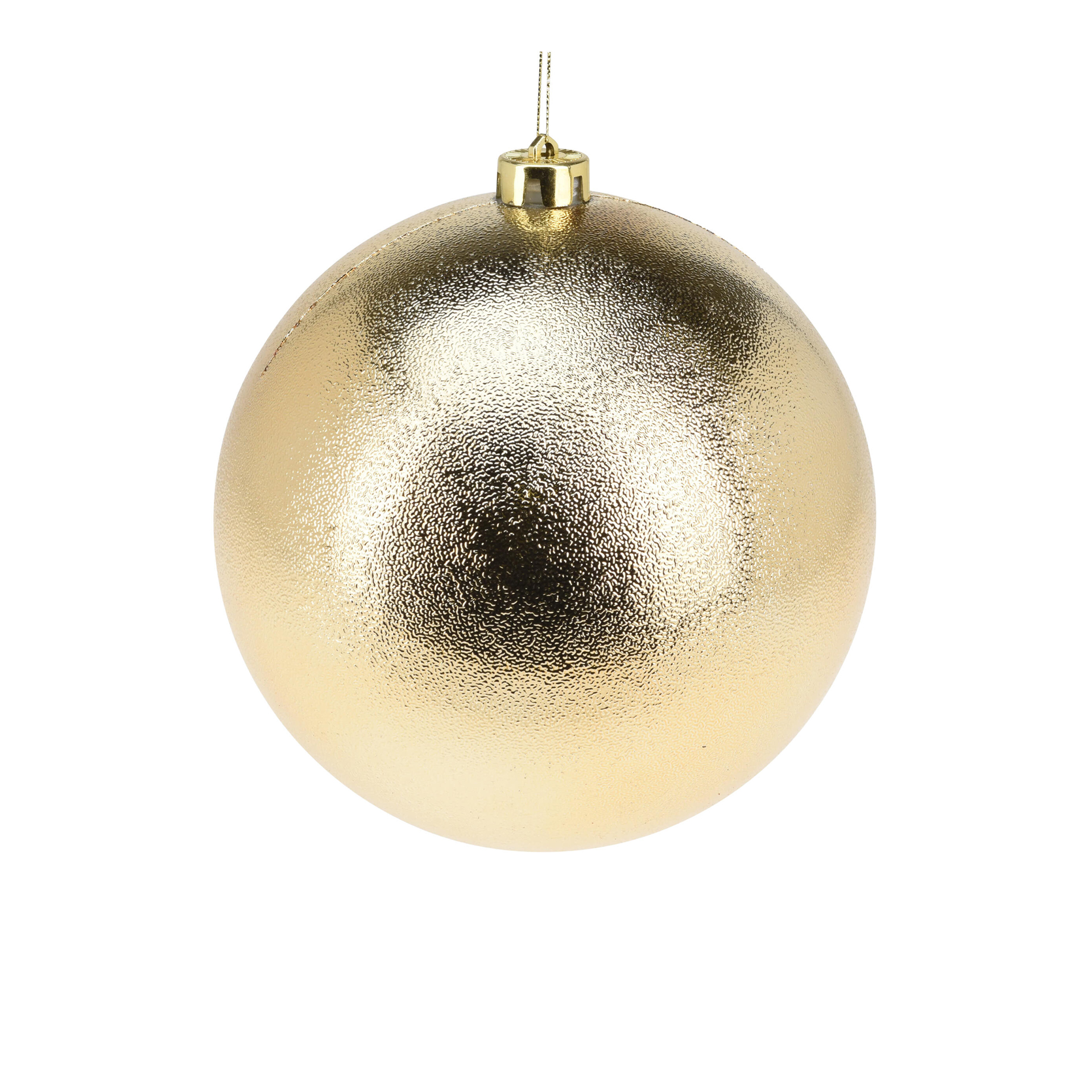 Bola Natal Dourado Sortido Ø18cm