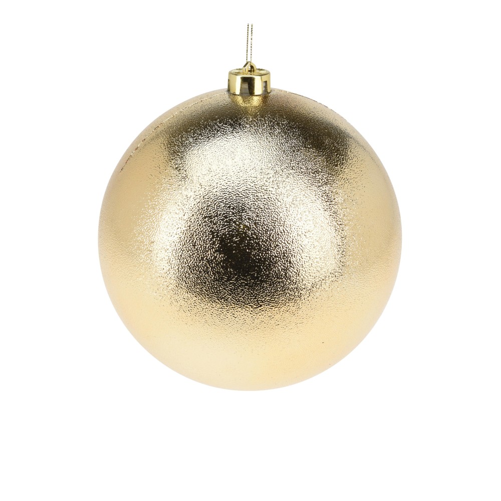 Bola Natal Dourado Sortido Ø18cm