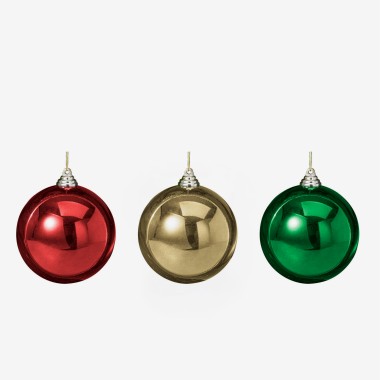 Bola Natal Tradicional Sortido Ø14cm