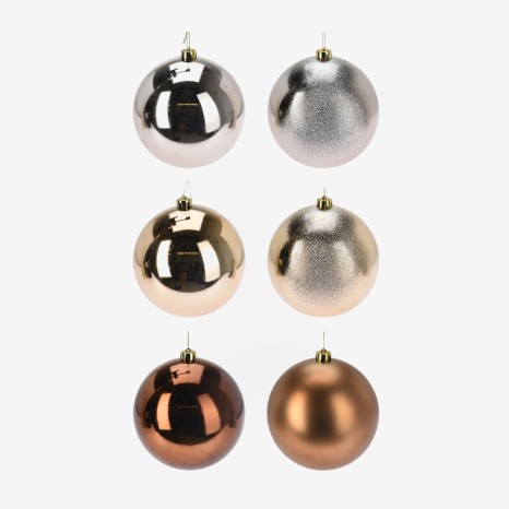Bola Natal Ambar Sortido Ø18cm - Image product